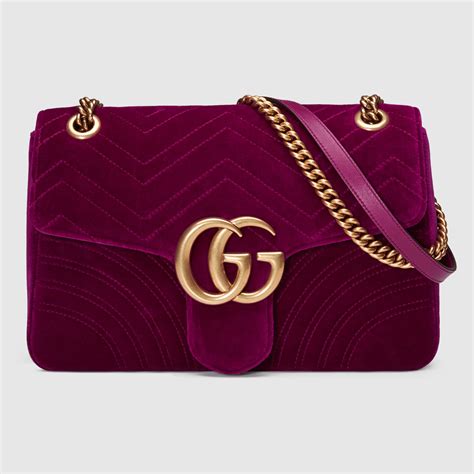 black velvet gucci bag fake|gucci velvet bag marmont.